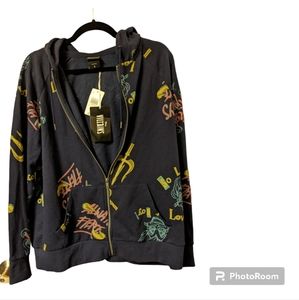 Torrid Disney Little Mermaid Ursula Hoodie Size 12 or TORRID Size 0 NWT